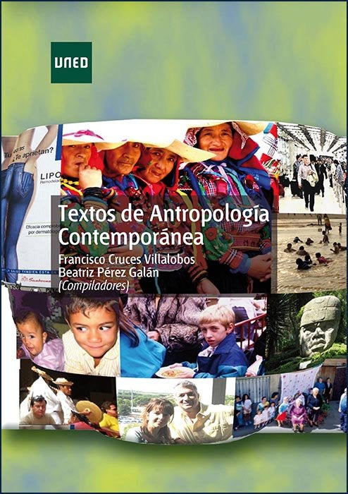 Textos de antropología contemporánea, de Cruces Villalobos, Francisco | portada del libro