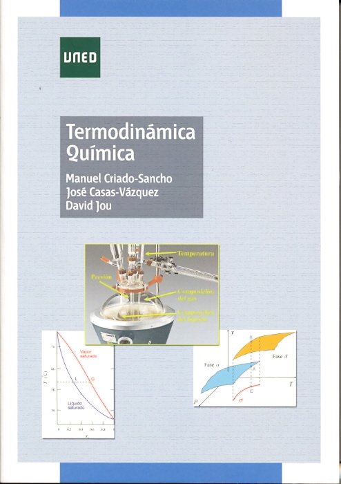 Termodinámica qu¡mica, de CRIADO-SANCHO, MANUEL | portada del libro