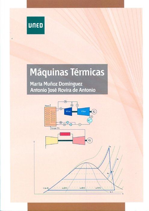 Máquinas térmicas, de Muñoz Domínguez, Marta | portada del libro