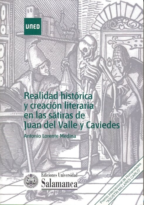 Realidad histórica y creación literaria en las sátiras de Juan del Valle y Caviedes, de Lorente Medina, Antonio | portada del