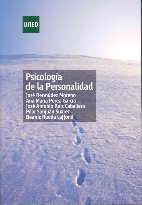 Psicología de la personalidad, de Bermúdez Moreno, José | portada del libro