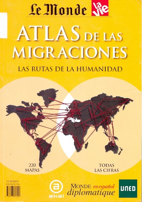 Atlas de las migraciones. Las rutas de la humanidad, de Varios autores | portada del libro