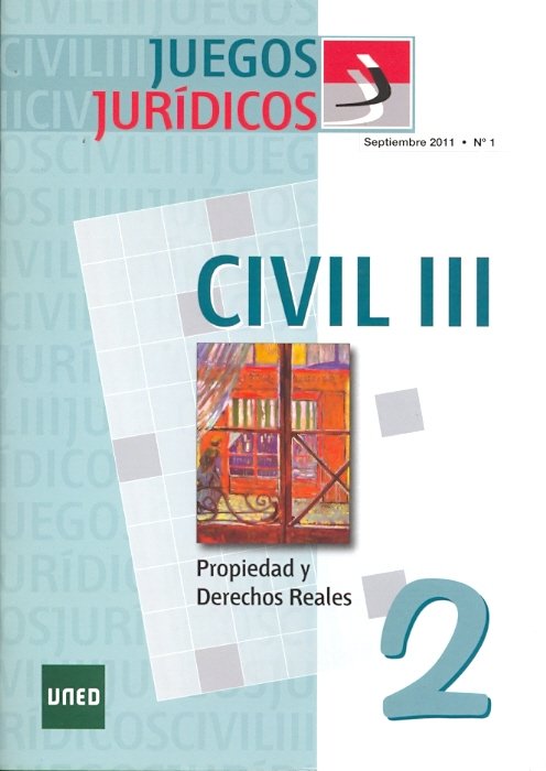 Juegos jur¡dicos. Derecho civil III. Nº 2, de AA.VV. | portada del libro