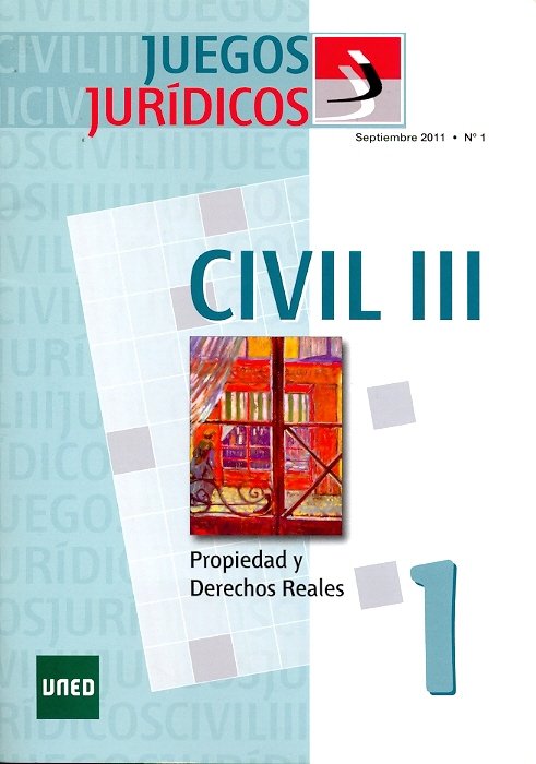 Juegos jur¡dicos. Derecho civil III Nº 1, de AA.VV. | portada del libro