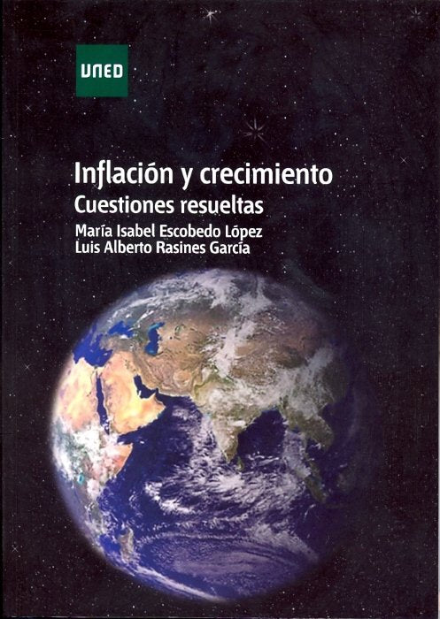 Inflación y crecimiento. Cuestiones resueltas, de ESCOBEDO LOPEZ, Mª ISABEL | portada del libro