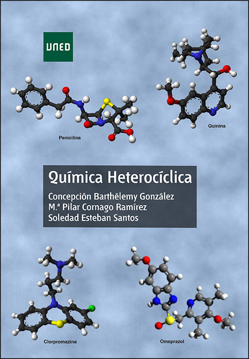 Química heterocíclica, de Barthelemy González, Concepción | portada del libro