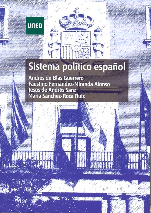 Sistema político español, de Blas Guerrero, Andrés de | portada del libro