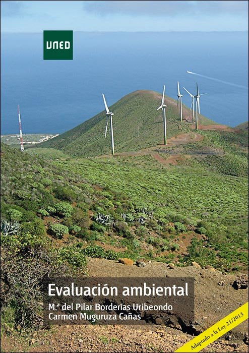 Evaluación ambiental, de Borderías Uribeondo, M.ª Pilar | portada del libro