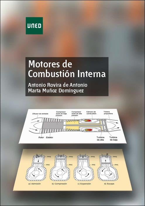 Motores de combustión interna, de Rovira de Antonio, Antonio José | portada del libro