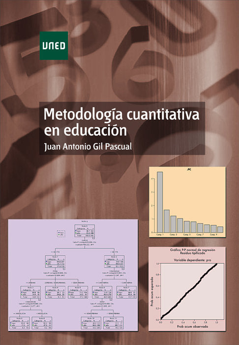 Metodología cuantitativa en educación, de Gil Pascual, Juan Antonio | portada del libro