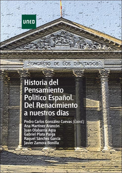 Historia del pensamiento político español. Del renacimiento a nuestros días, de González Cuevas, Pedro Carlos | portada del l