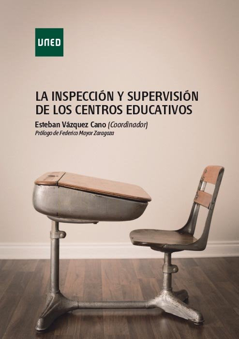La inspección y supervisión de los centros educativos, de Vázquez Cano | portada del libro