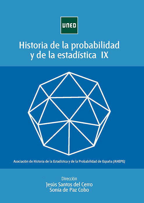 Historia de la probabilidad y la estadística IX, de Santos del Cerro, Jesús | portada del libro