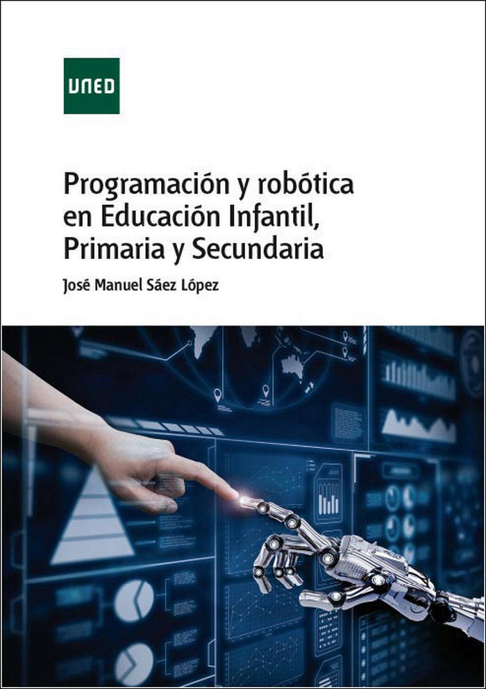 Programación y robótica en educación infantil, primaria y secundaria, de Sáez López, José Manuel | portada del libro