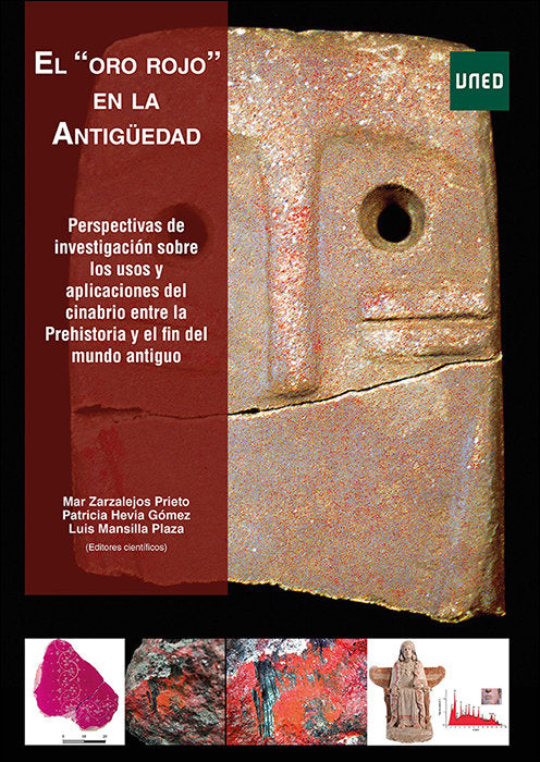 El "Oro Rojo" en la antigüedad. Perspectivas de investigación sobre los usos y aplicaciones del cina | portada del libro