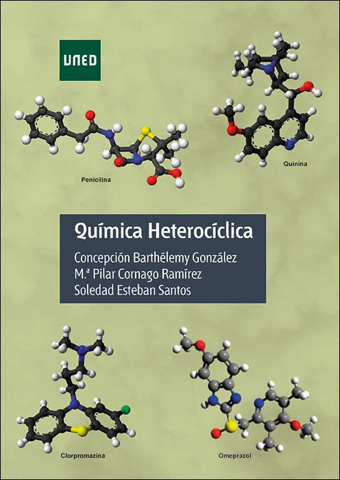 QUIMICA HETEROCICLICA, de BARTHELEMY GONZALEZ, CONCEPCION | portada del libro
