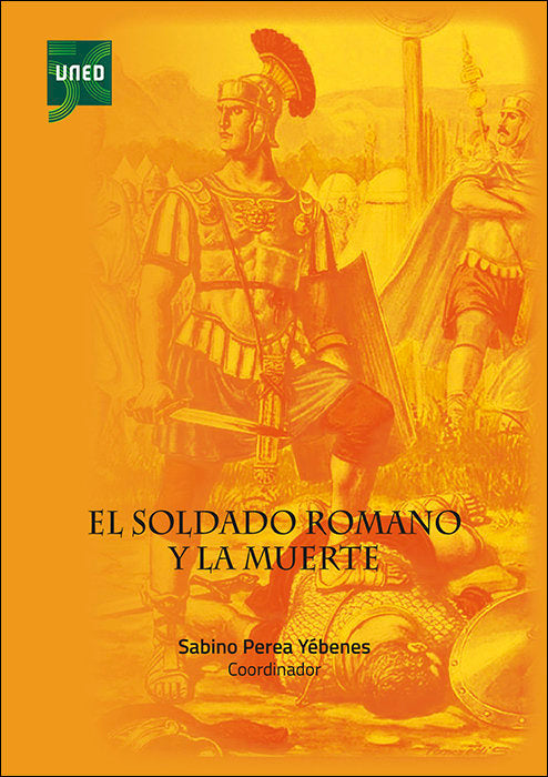 El soldado romano y la muerte | portada del libro
