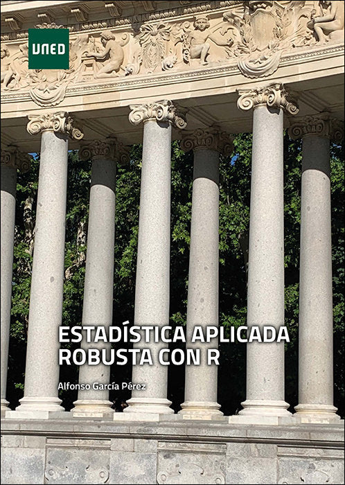 ESTADISTICA APLICADA ROBUSTA CON R, de GARCIA PEREZ, ALFONSO | portada del libro