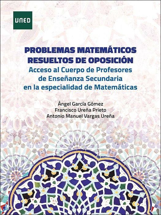 PROBLEMAS MATEMATICOS RESUELTOS DE OPOSICION ACCESO AL CUER, de GARCIA GOMEZ, ANGEL | portada del libro