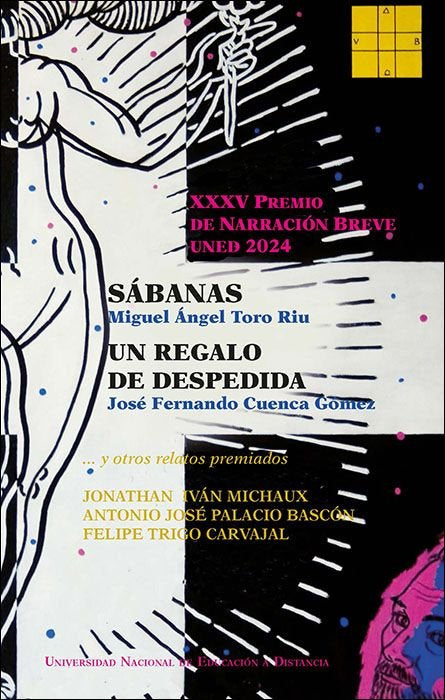 XXXV PREMIO DE NARRACION BREVE UNED 2024. SABANAS. UN REGALO DE DESPEDIDA... Y O, de VARIOS AUTORES | portada del libro