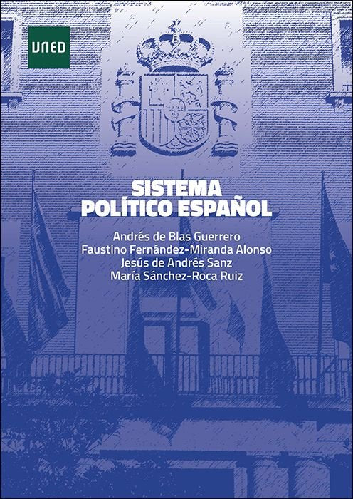 SISTEMA POLITICO ESPAÑOL, de DE BLAS GUERRERO, ANDRES | portada del libro