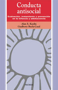Conducta antisocial, de Kazdin, Alan E. | portada del libro
