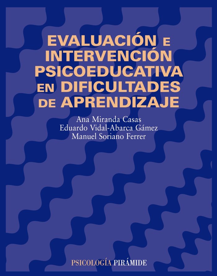 Evaluación e intervención psicoeducativa en dificultades de aprendizaje, de Miranda Casas, Ana | portada del libro