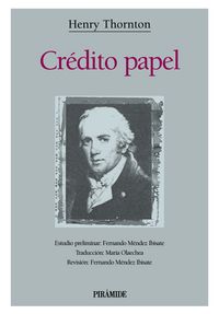 Crédito papel, de THORNTON | portada del libro