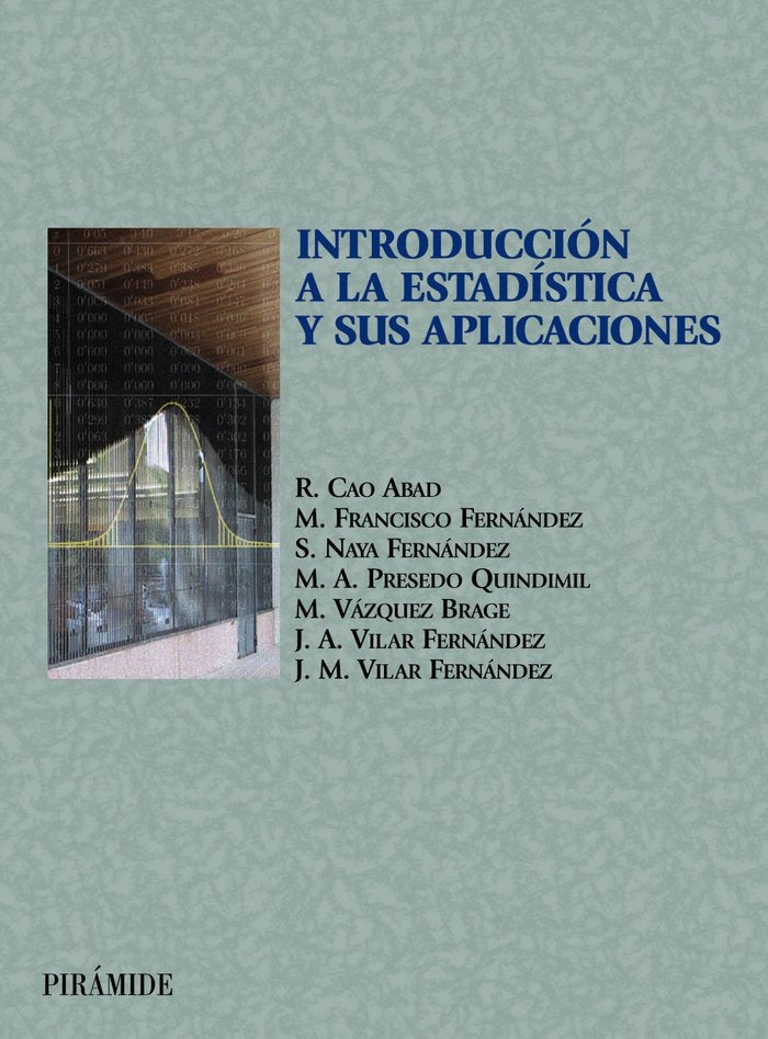 Introducción a la estadística y sus aplicaciones, de Cao Abad, Ricardo | portada del libro
