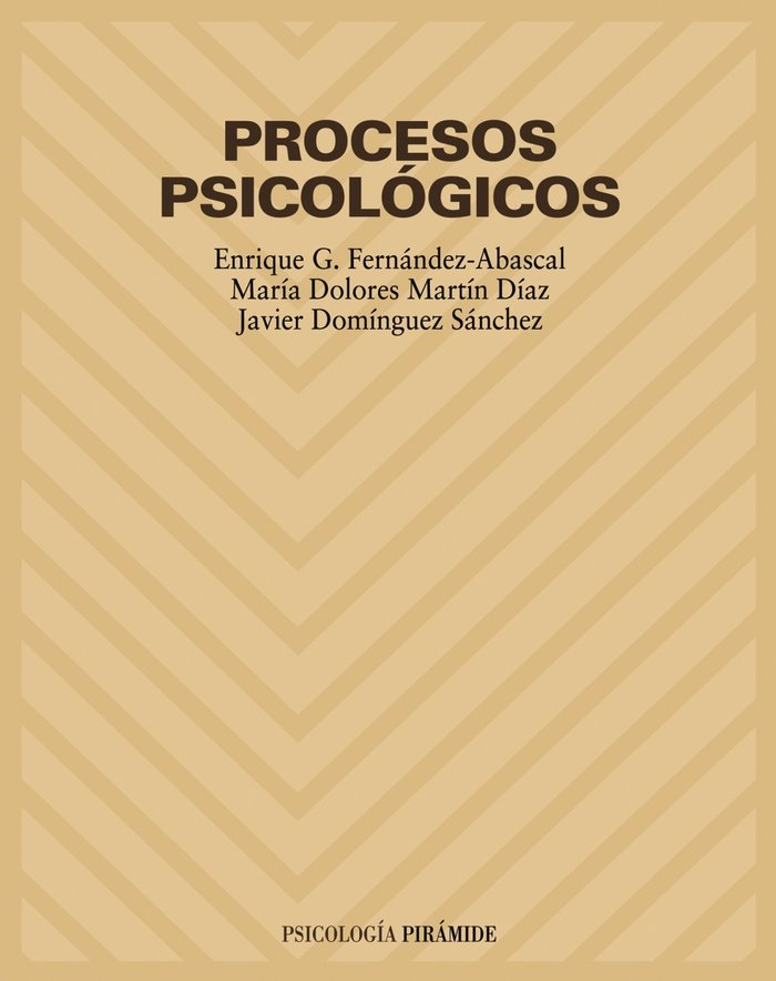 Procesos psicológicos, de G. Fernández-Abascal, Enrique | portada del libro