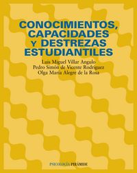 Conocimientos, capacidades y destrezas estudiantiles, de Villar Angulo, Luis Miguel | portada del libro