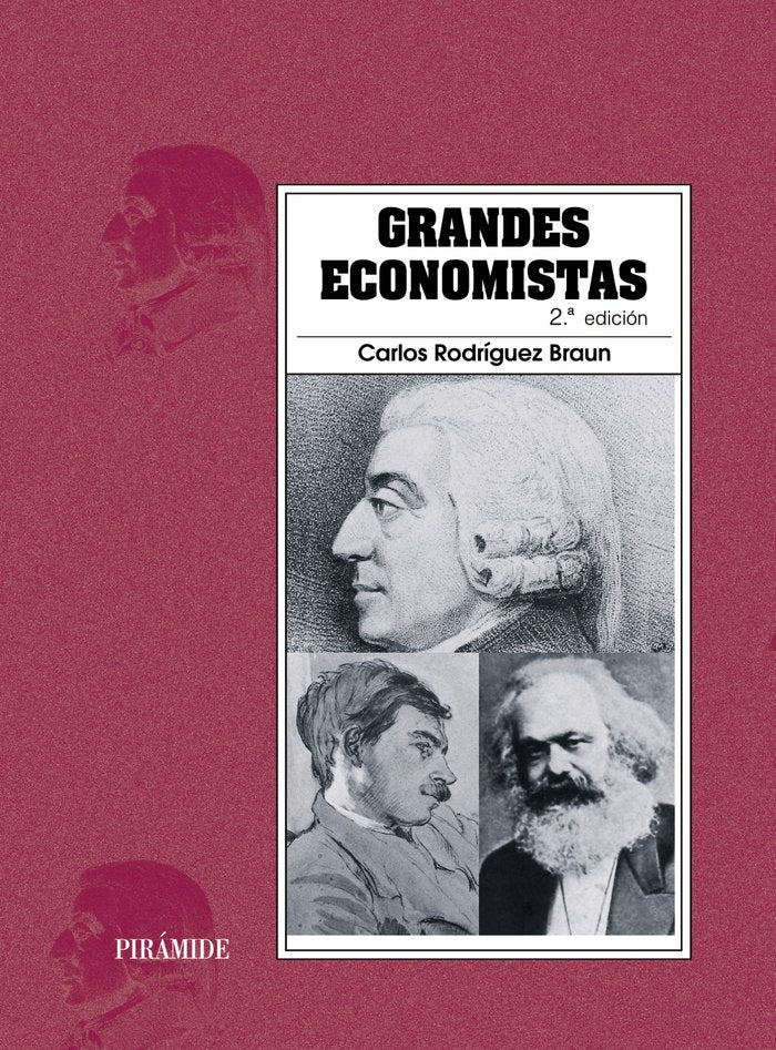 Grandes economistas, de Rodríguez Braun, Carlos | portada del libro