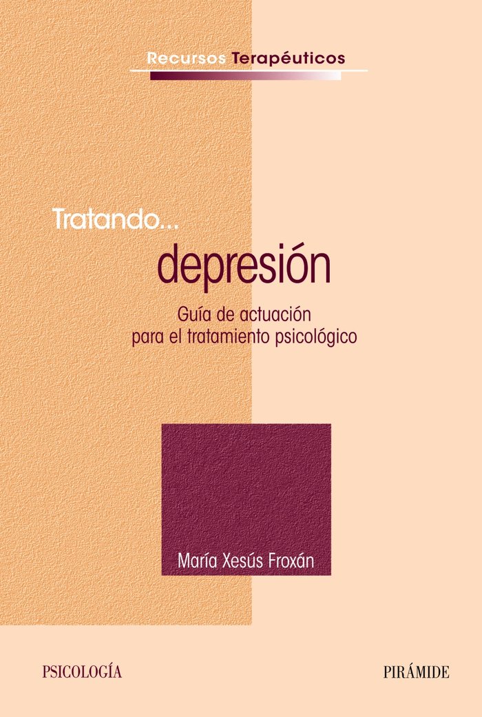 Tratando... depresión, de Froxán Parga, María Xesús | portada del libro