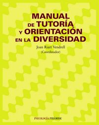 Manual de tutoría y orientación en la diversidad, de Riart Vendrell, Joan | portada del libro