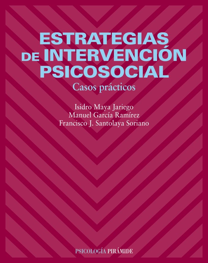 Estrategias de intervención psicosocial, de Maya Jariego, Isidro | portada del libro
