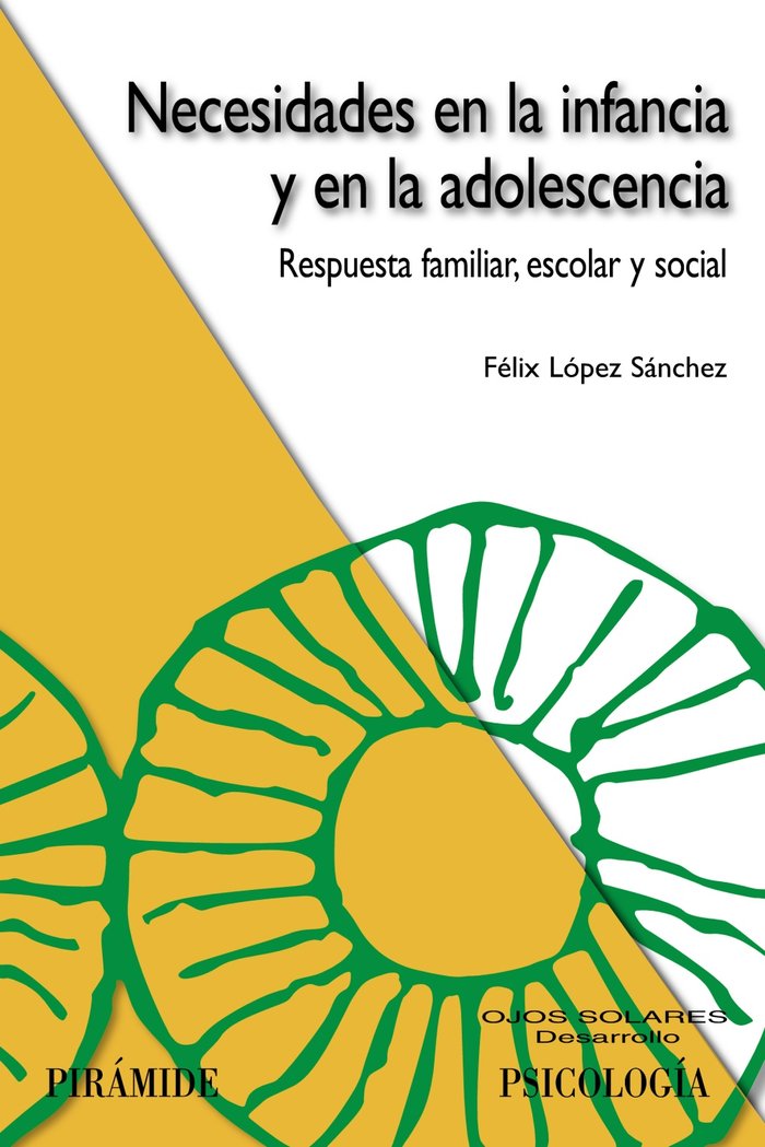 Necesidades en la infancia y en la adolescencia, de López Sánchez, Félix | portada del libro