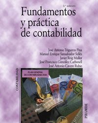 Fundamentos y práctica de contabilidad, de Trigueros Pina, José Antonio | portada del libro