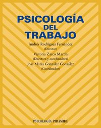 Psicología del trabajo, de Rodríguez Fernández, Andrés | portada del libro