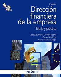 Dirección financiera de la empresa, de Jiménez Caballero, José Luis | portada del libro