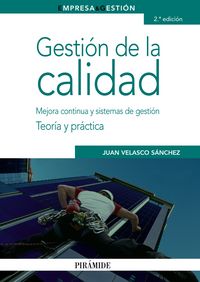 Gestión de la calidad, de Velasco Sánchez, Juan | portada del libro