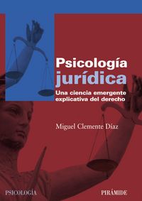 Psicología jurídica, de Clemente Díaz, Miguel | portada del libro