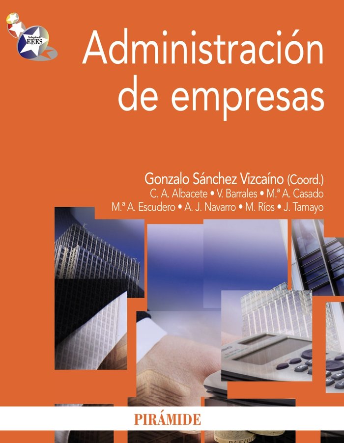 Administración de empresas, de Sánchez Vizcaino, Gonzalo | portada del libro