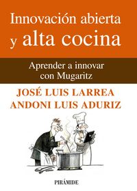 Innovación abierta y alta cocina, de Larrea, José Luis | portada del libro