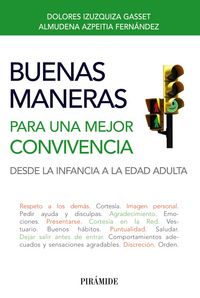 Buenas maneras para una mejor convivencia, de Izuzquiza Gasset, Dolores | portada del libro