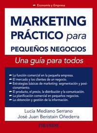 Marketing práctico para pequeños negocios, de Mediano Serrano, Lucía | portada del libro