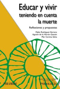 Educar y vivir teniendo en cuenta la muerte, de Rodríguez Herrero, Pablo | portada del libro