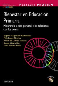 PROGRAMA PROBIEN. Bienestar en Educación Primaria, de Carpintero, Eugenio | portada del libro