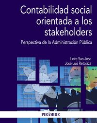 Contabilidad social orientada a los stakeholders, de San-José, Leire | portada del libro