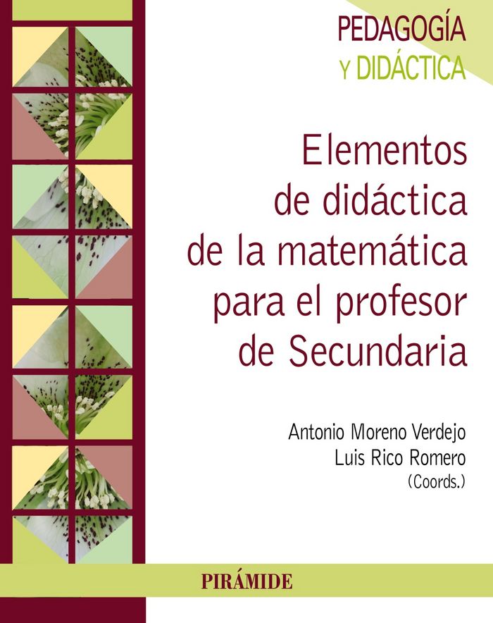 Elementos de didáctica de la matemática para el profesor de Secundaria, de Rico Romero, Luis | portada del libro