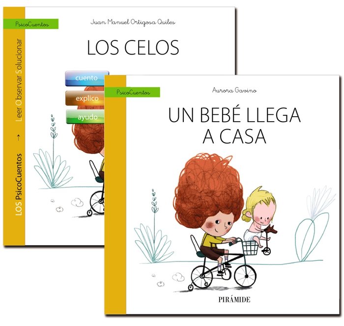Guía: Los celos + Cuento: Un bebé llega a casa, de Gavino Lázaro, Aurora | portada del libro